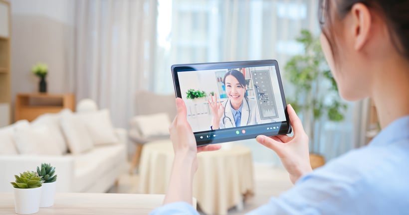 Telemedicine Concept with Tablet